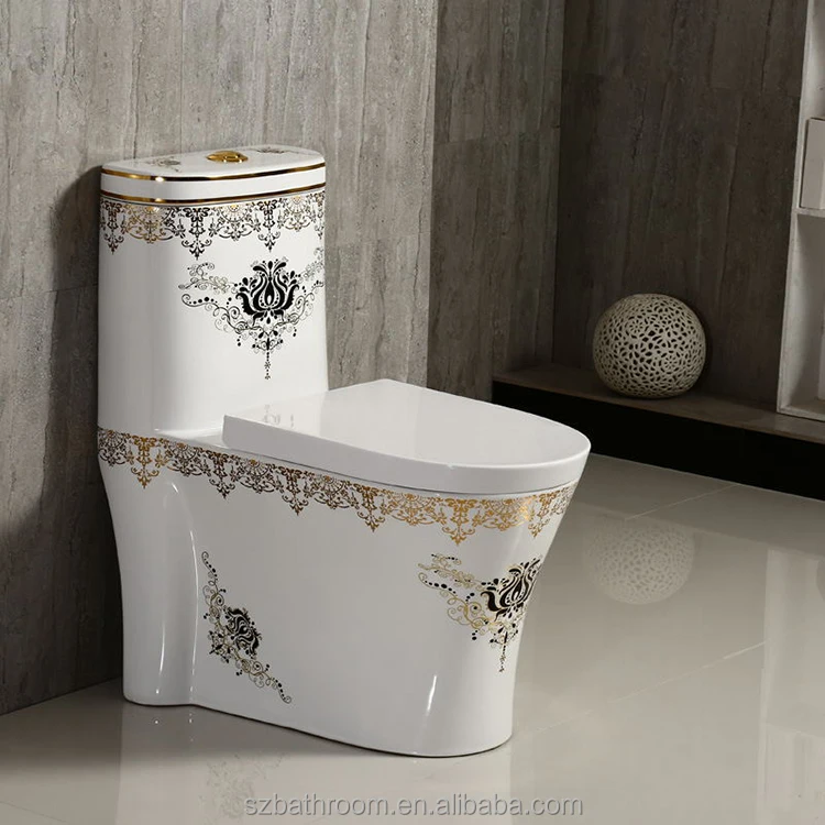 European Fashion Style colored toilet in china with cheap price