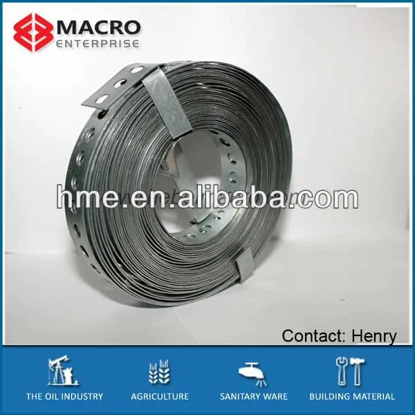 perforated steel strapping