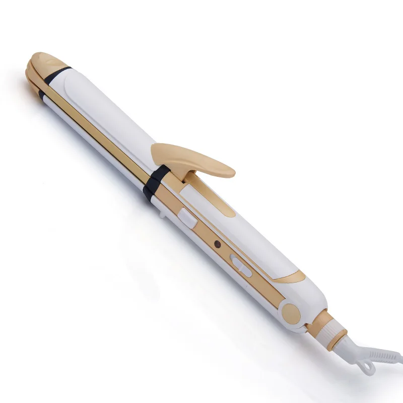 
WOW ST3303 straightener and curler 2 in 1 flat iron Ceramic electric Hair straightener Curling 