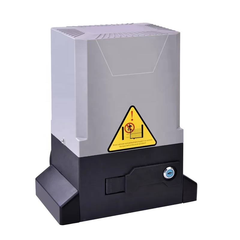 China Supplier 220V 800KG Gear Driving remote control smart electric sliding door operator automatic sliding gate motor
