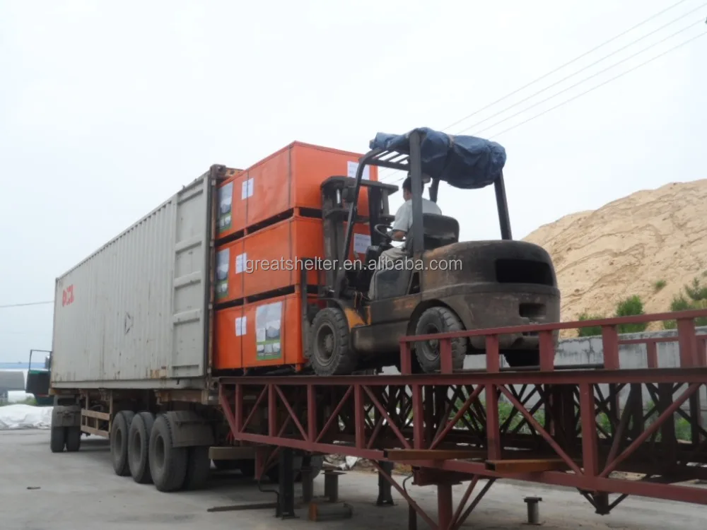 14m wide clear span prefabricated steel structure building