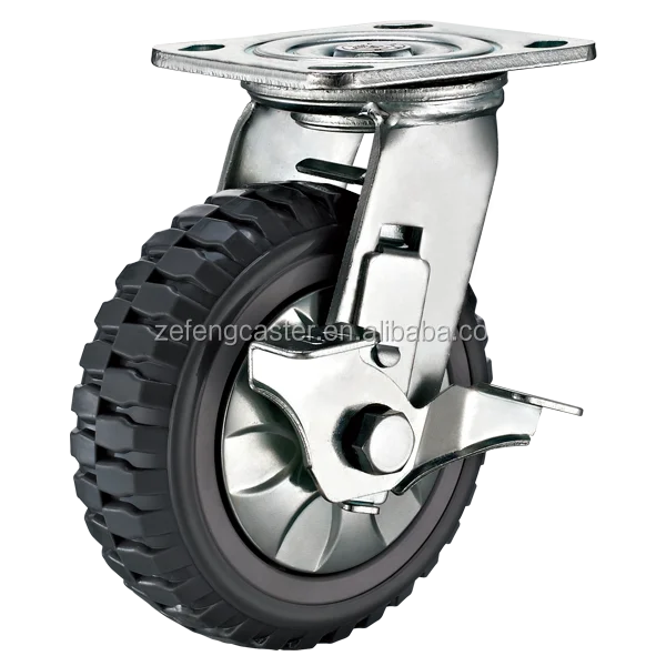 Heavy Duty Anti-slip Polyurethane Caster Wheel