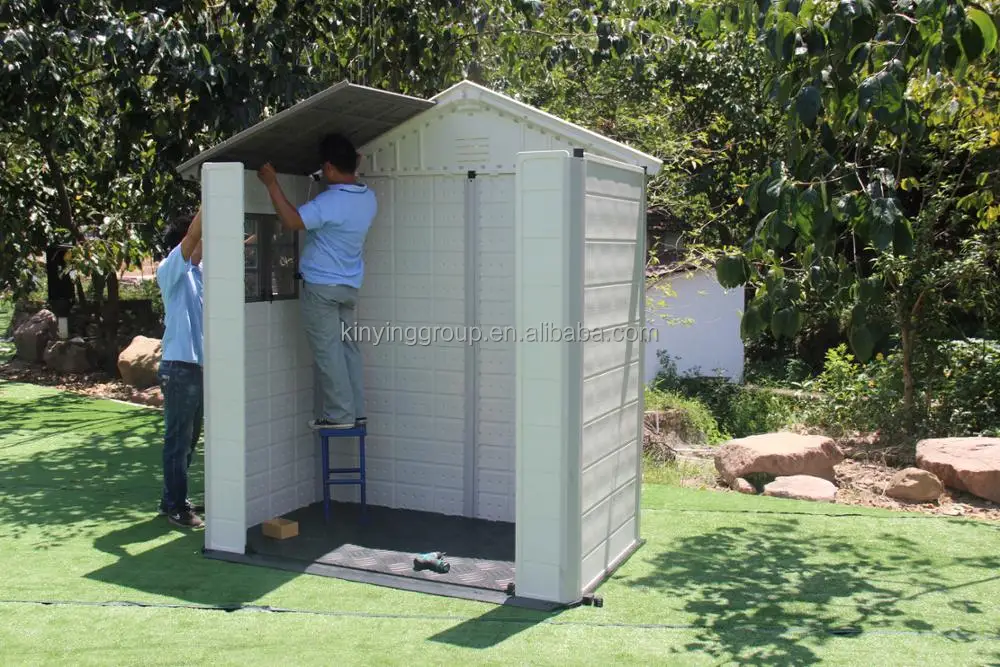Бренд Kinying, недорогой Садовый дом, наружное пластиковое хранилище