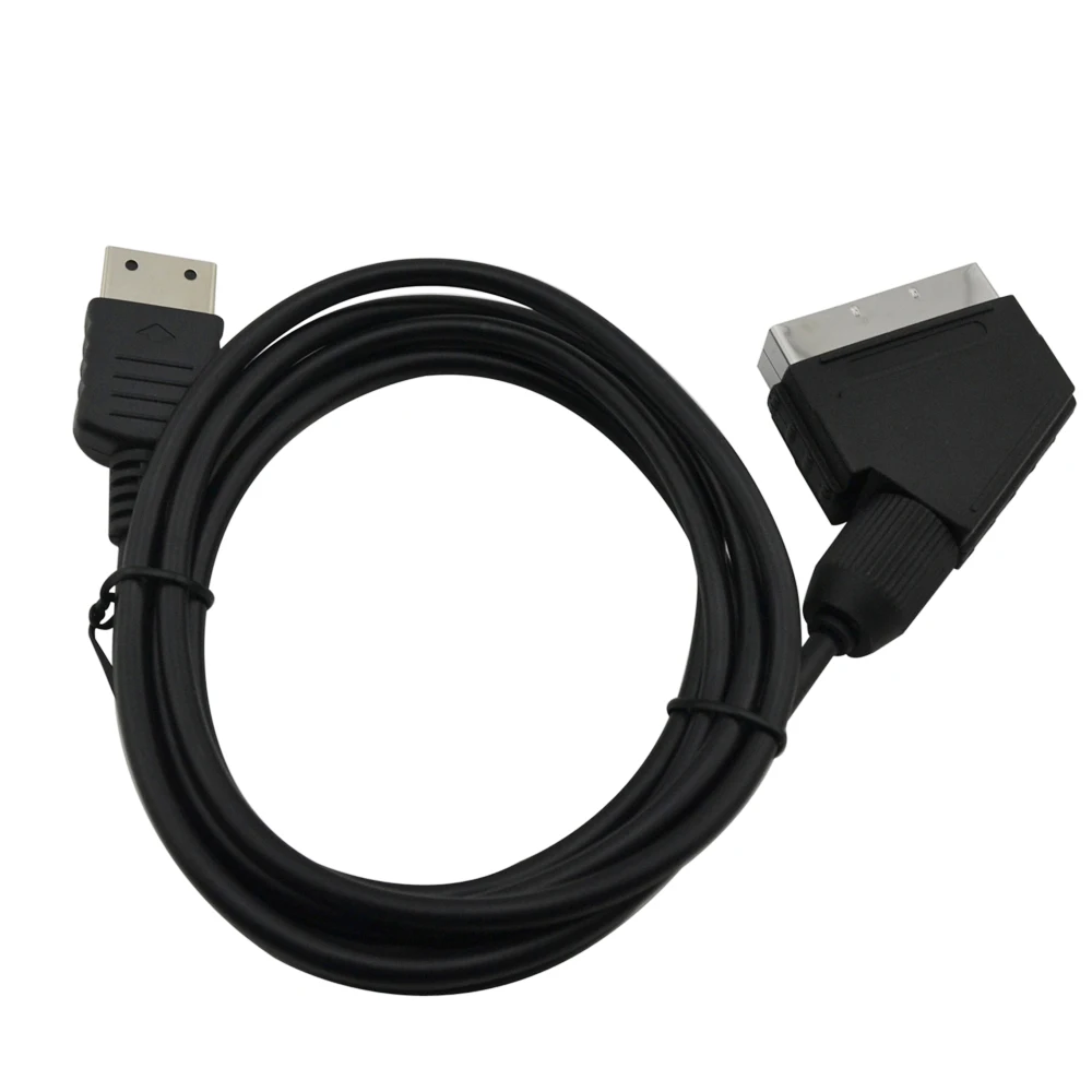 1.8M 6FT DC Scart RGB AV Cable Audio Cable Cord Lead Video Connector for Sega Dreamcast