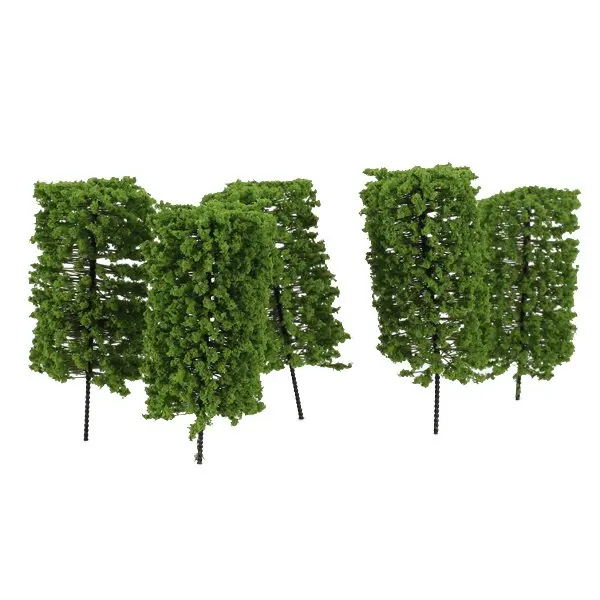 
1:100 scale villa model with led light and model trees 