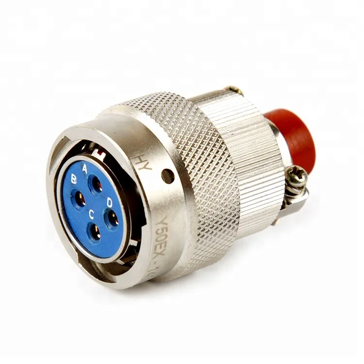 Y50X-1007TK2 4 контакта военные металла круговой разъемы