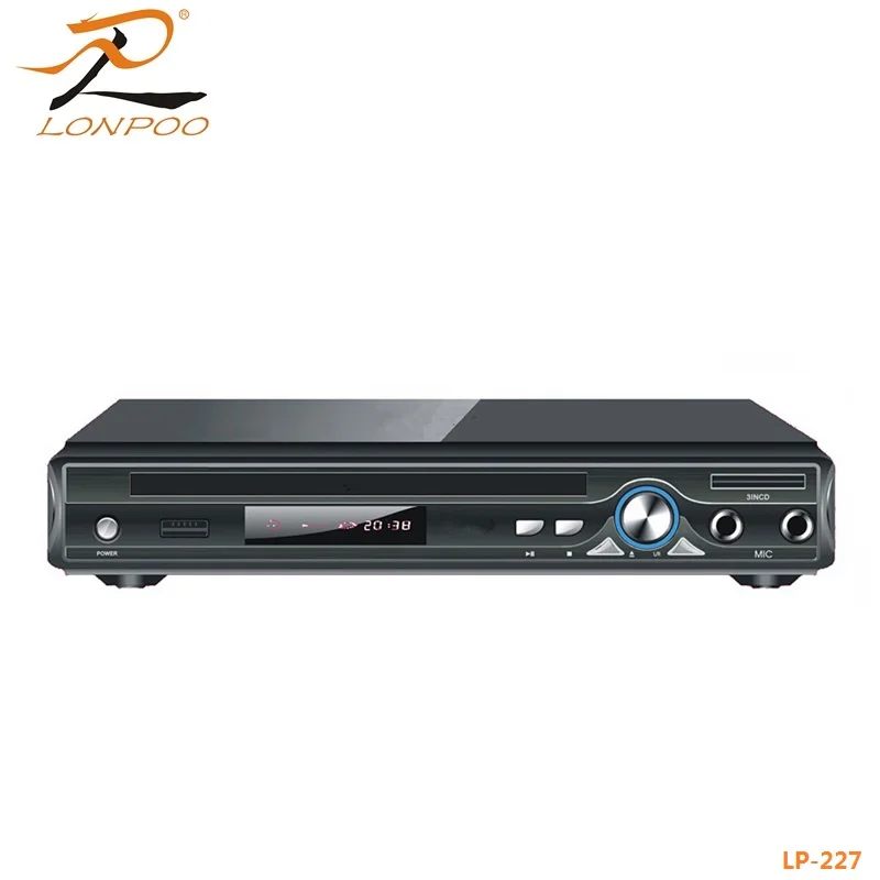 Shenzhen factory 2.0ch 5.1ch home use game DVD player with karaoke