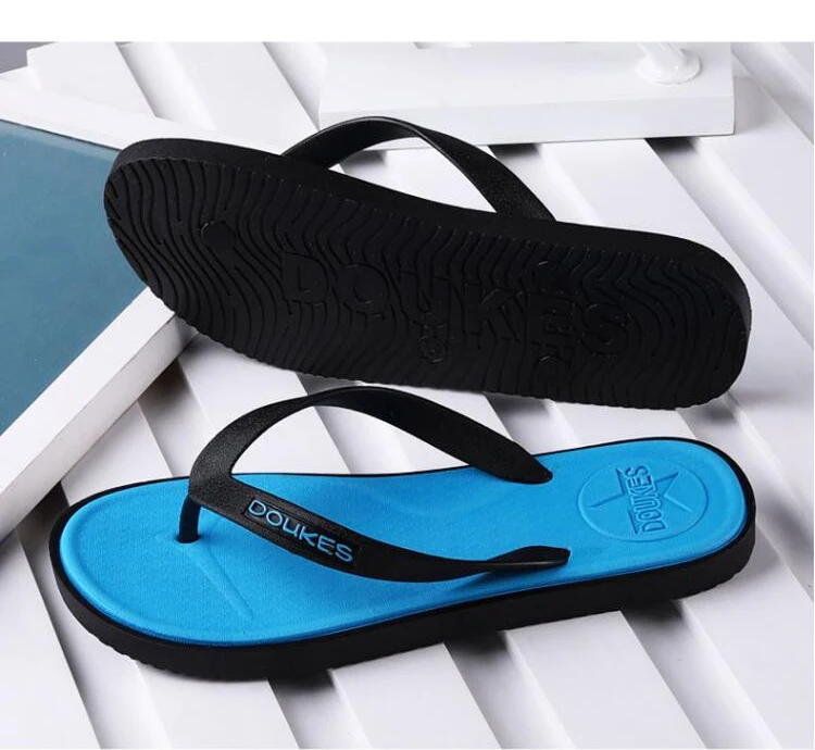 Custom Summer High quality  Wholesale male s slippers Design beach flip flops for men