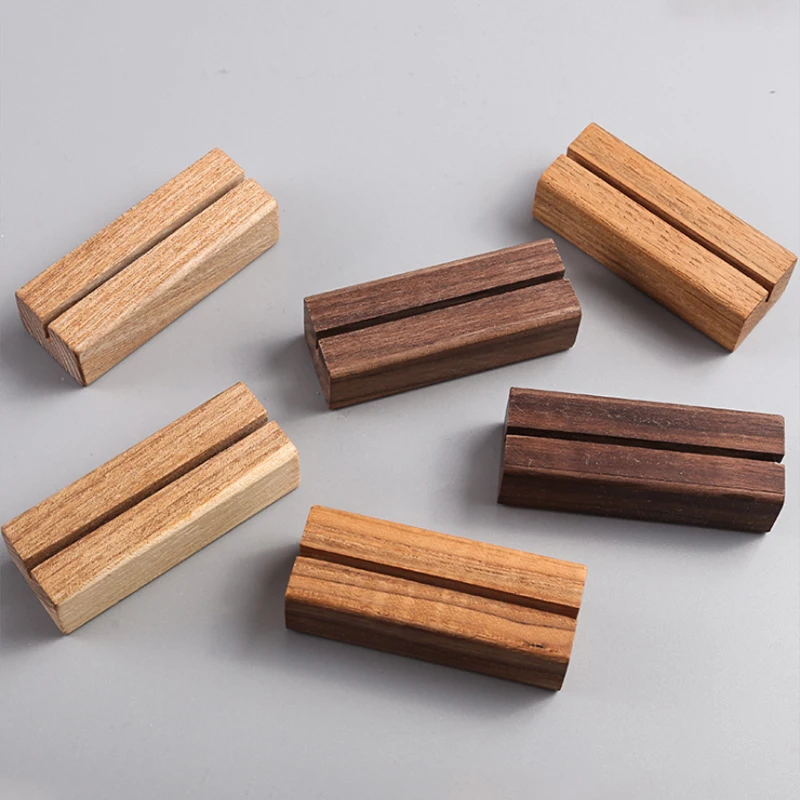 Пользовательские деревянные изделия ручной работы, дома и свадебных фотографий подставка деревянная фото карты держатель основания