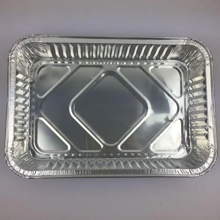 
Takeaway Aluminum Foil Microwave Heater Container Plate 