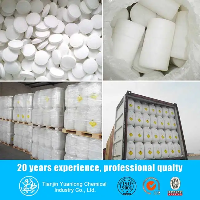 Bulk chlorine / Trichloroisocyanuric Acid TCCA SDIC