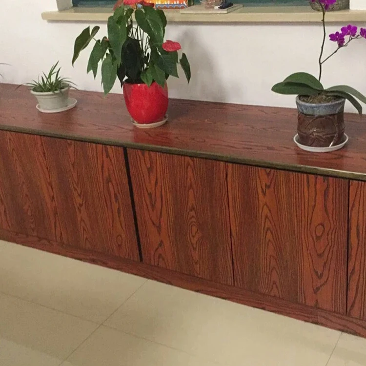 Wholesale Custom Design Good Wood Grain 3D Vinyl PVC Wall Paper Wallpaper