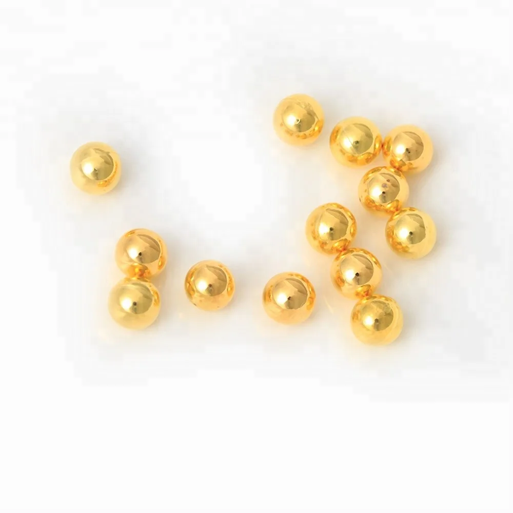 Wholesale 6mm 8mm 10mm 12mm Gunmetal Hematite Silver Gold Plating Acrylic Abs Loose Pearls Beads For Jewelry accessories