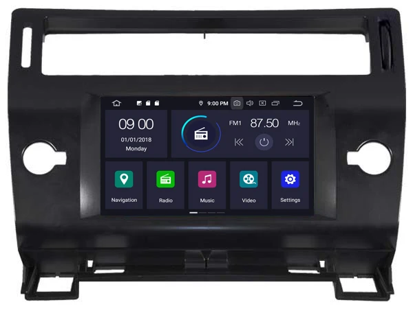 WITSON Android 10.0 GPS Car DVD Player For CITROEN C4 Car Multimedia System