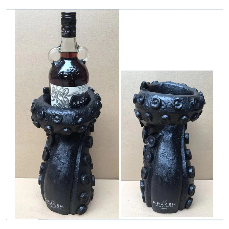 Novelty octopus tentacle wine holder for promotion