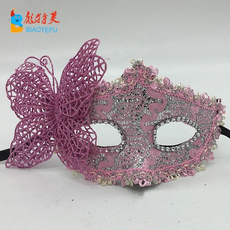 butterfly lace masquerade venice mask for party