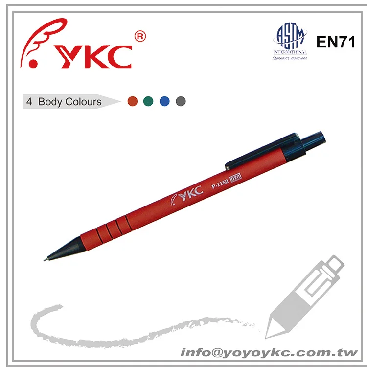 
P1152 Mechanical pencil soft barrel mechanical pencil 