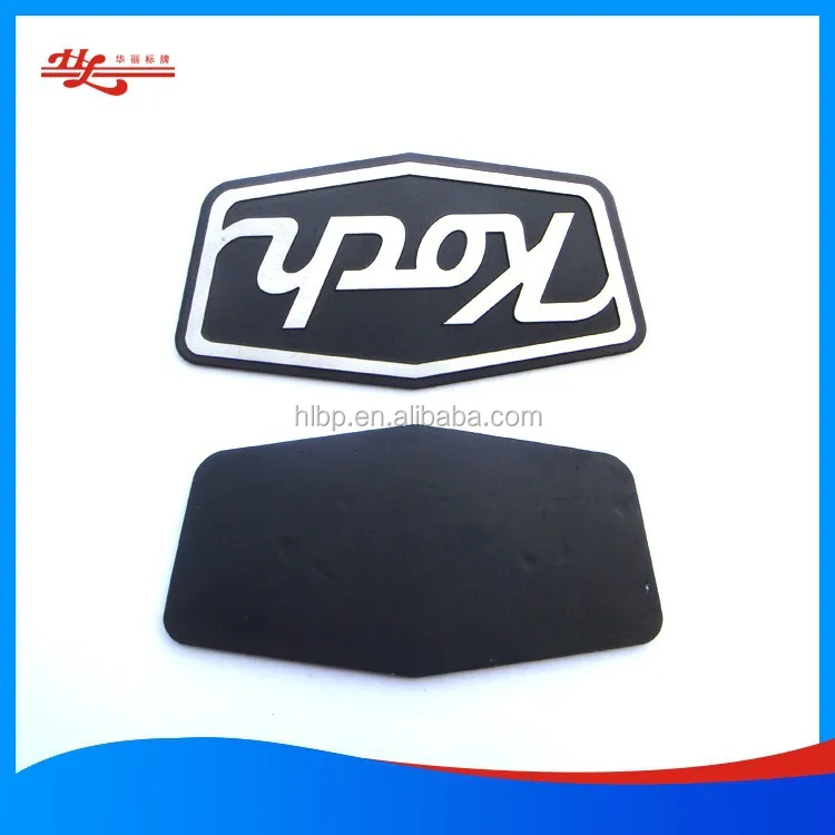 Изготовитель алюминиевых металлических табличек на заказ и логотип алмазной резки с лентой 3M