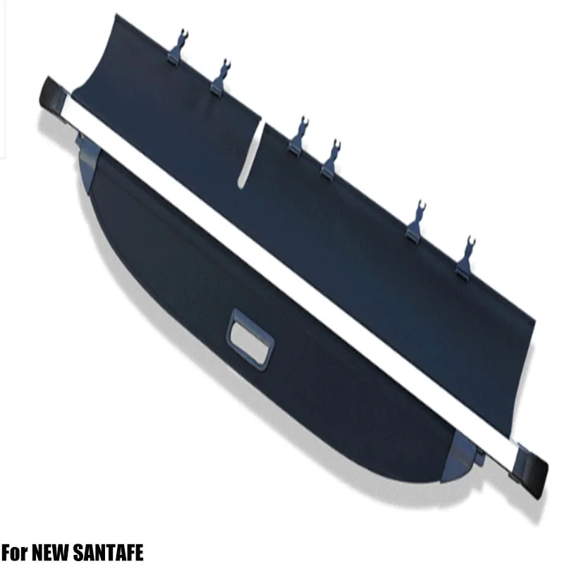 
Black Trunk Shade Rear Security Cargo Cover for NEW SANTAFE 