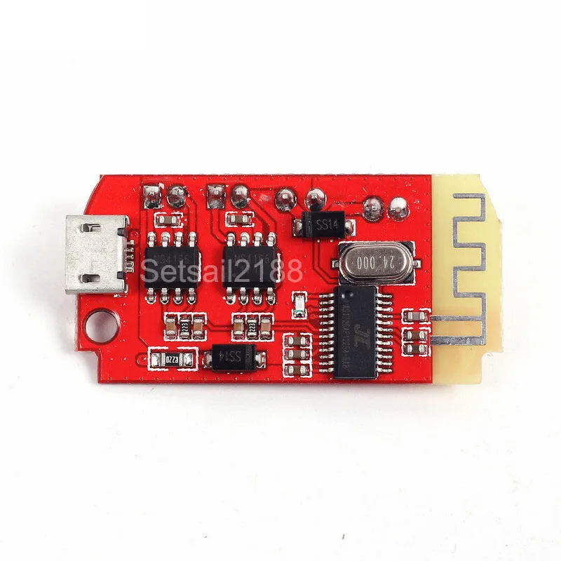 CT14 Micro 5.0 Stereo Wireless Power Amplifier Board Module 5V 5W+5W Mini with Charging Port