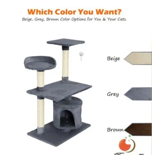 Cat scratching tower climbing tree pet suppliers cat house