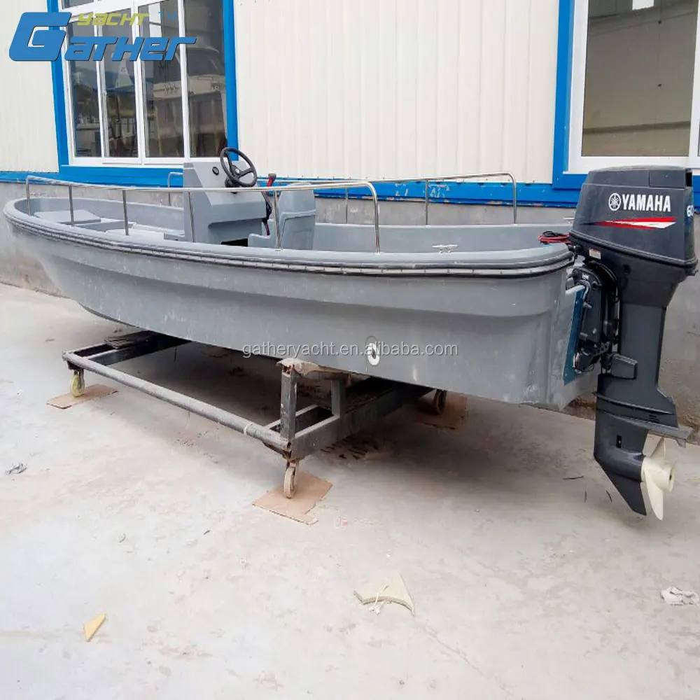 Gather 7m fiberglass fishing boat panga boat for sale