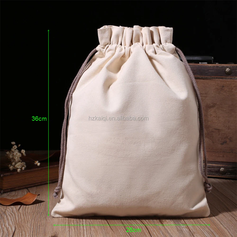 Reusable Customized Design Cotton Pouch Bag