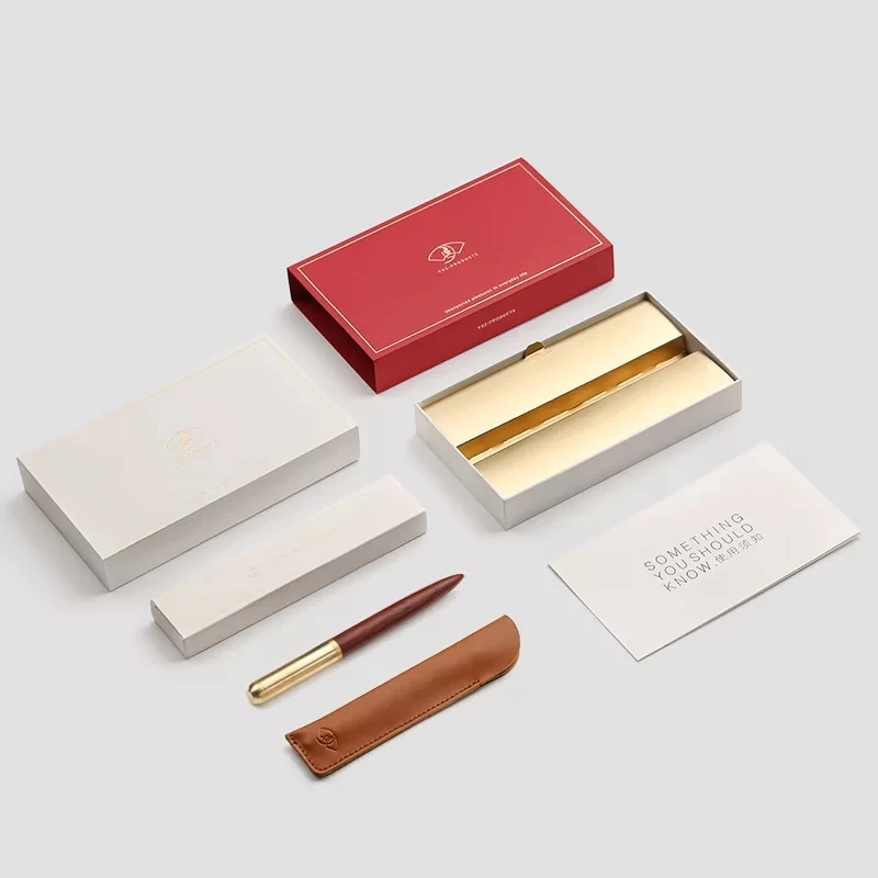 YB-OB23 High quality gift Executive luxury custom logo wood roller pen fountain pen