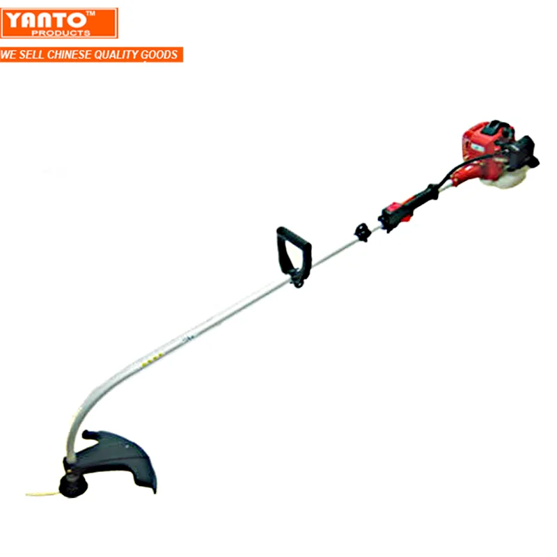 CG260E 25.4cc Petrol 2-Stroke Trimmer Single Cylinder Brush Cutter for Garden Grass Cutting Metal Blade Gasoline Powered