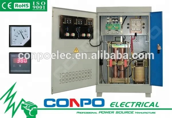 DBW-120KVA Servomotor-type Single Phase Full-automatic compensated Voltage Stabilizer Regulator AVR 220VAC/230VAC/240VAC