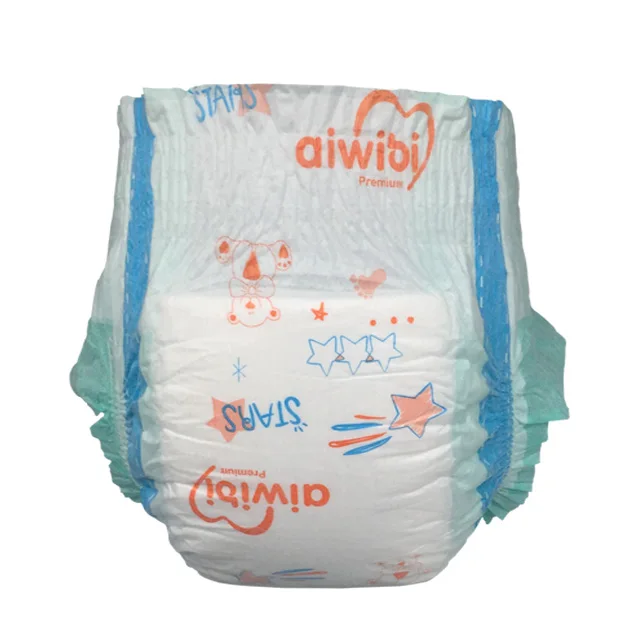 AIWIBI brand Diapers Nappies For Baby Produced By Advanced dipper baby diapers Making Machine AWB03