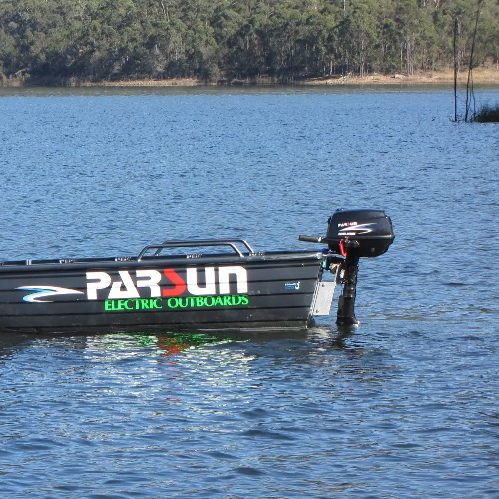 9.9hp electric outboard motor remote control long shaft