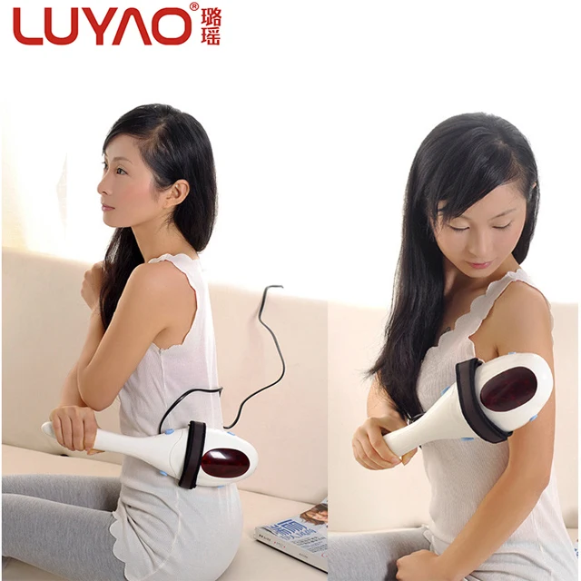 LUYAO LY-618A массаж спины молоток Электрический ручной массажер сплит-массажер