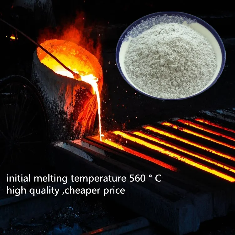 Флюсирующий агент калий криолит тетрафторалюминат