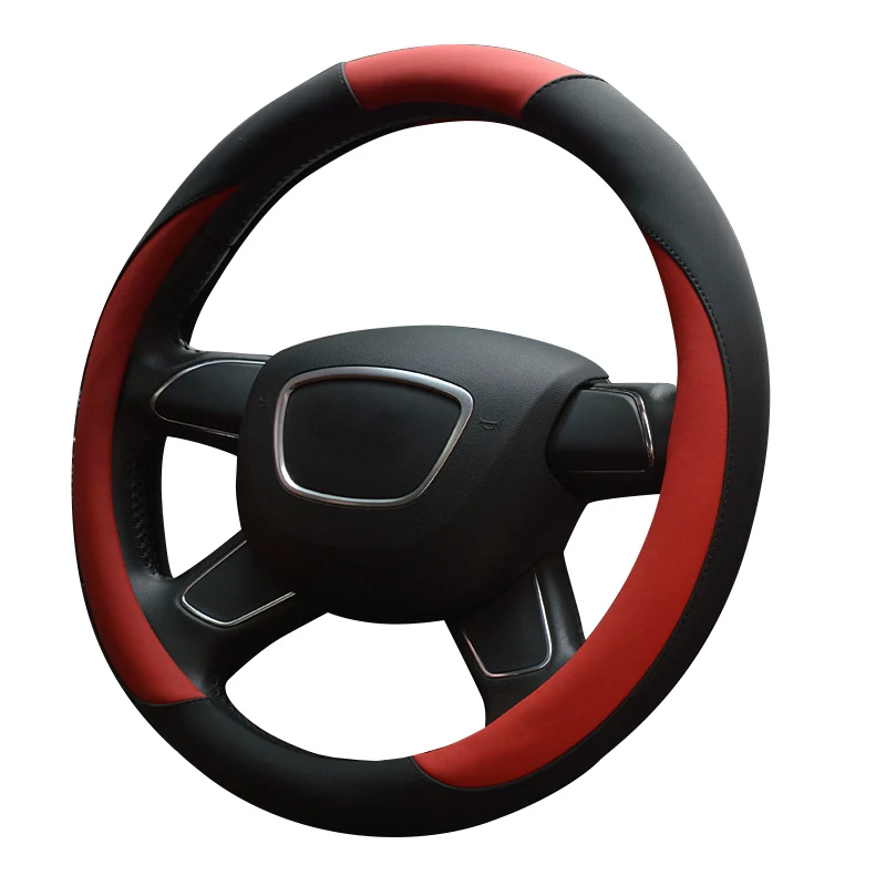 PVC Carbon Fiber Wholesale Personalized Car Steering Wheel Cover