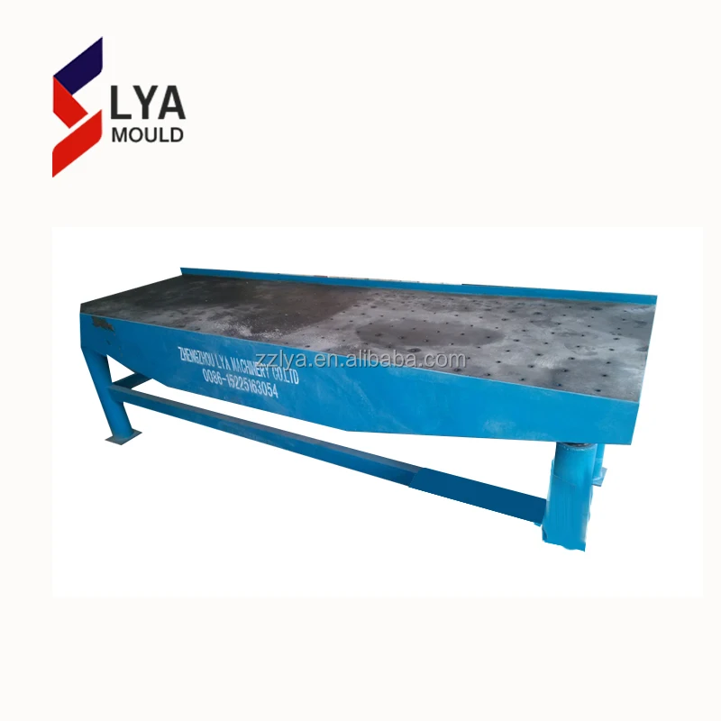 Best Price Cement vibration table Vibrating table for mould pavers processing
