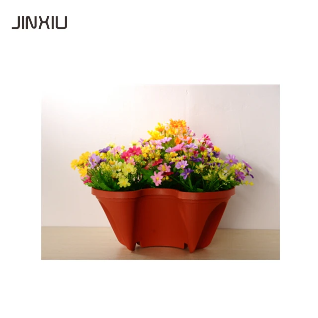 
ourdoor plastic indoor plant pot tower garden plastic stackable flower pots/ planter 