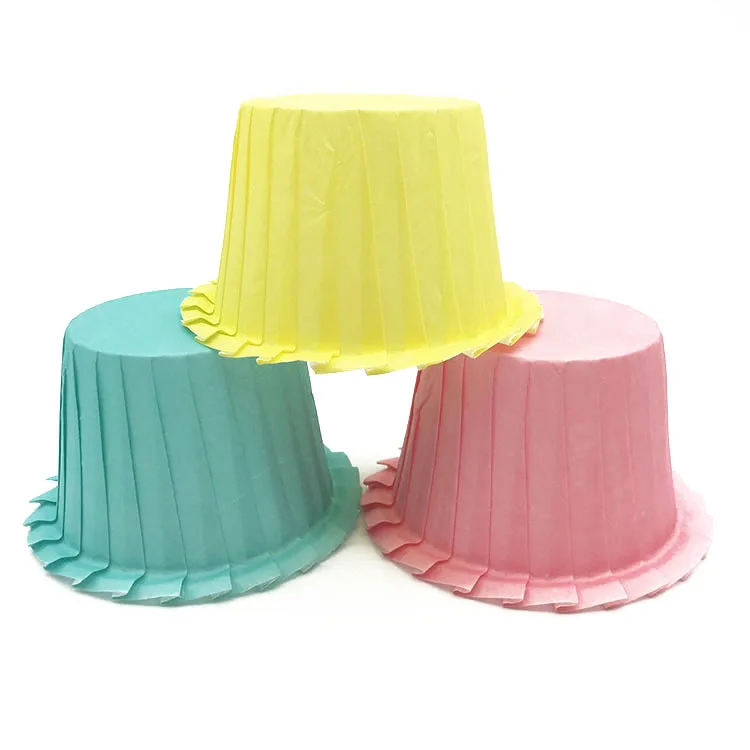 Custom Printed Paper Baking Cupcake Muffin Liners Paper Snack Cake Cups For Baby Shower