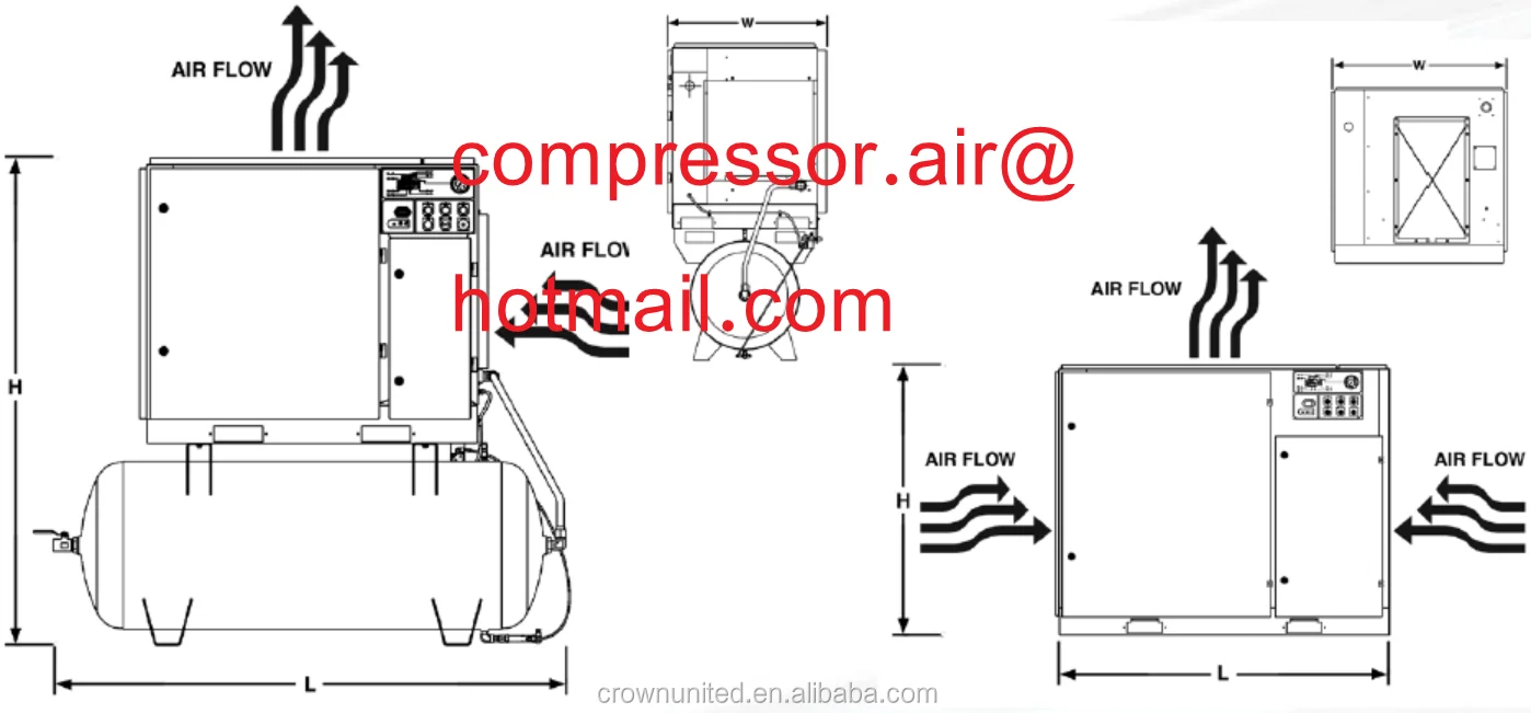 UP6-15C Rotary Screw Air Compressor - Ingersoll Rand Authorized