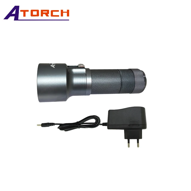 26650 rechargeable battery 5000mAh scuba diving light waterproof torch