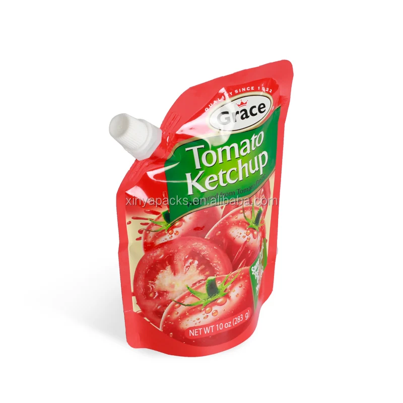 
Custom printed eco-friendly recycle mini food grade aluminum foil stand up plastic nozzle doypack pouch bag with spout/cap 