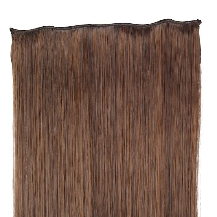 1 piece 5 clips natural looking synthetic hair extensions