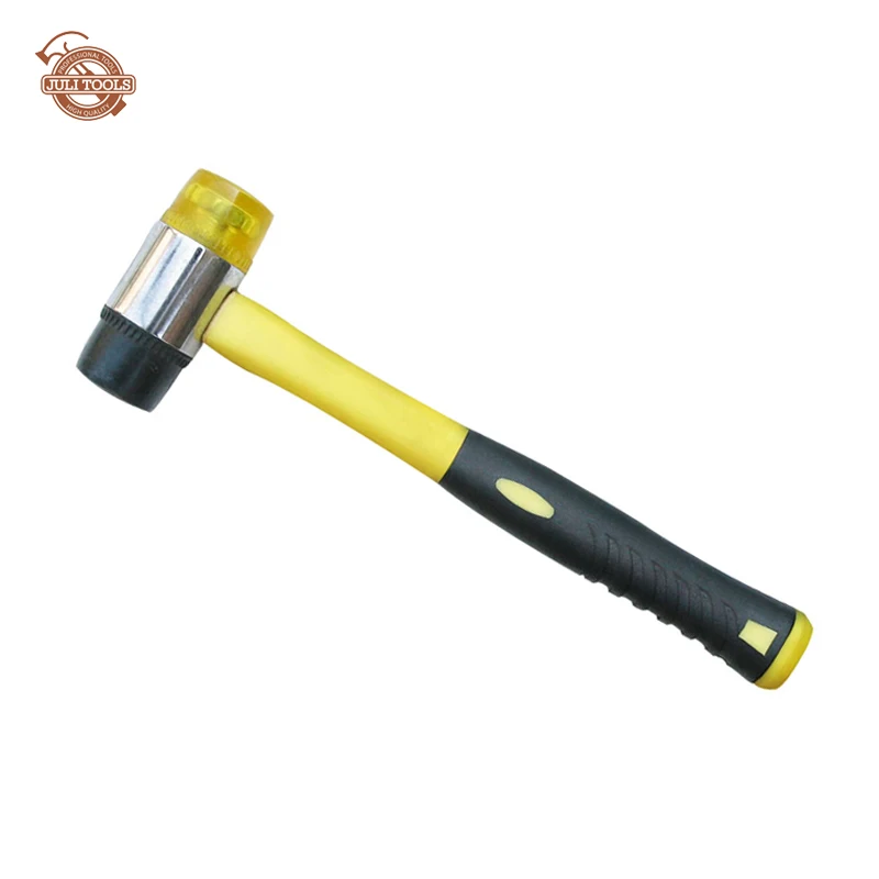 Soft Face Hammer With Plastic-Coating Handle