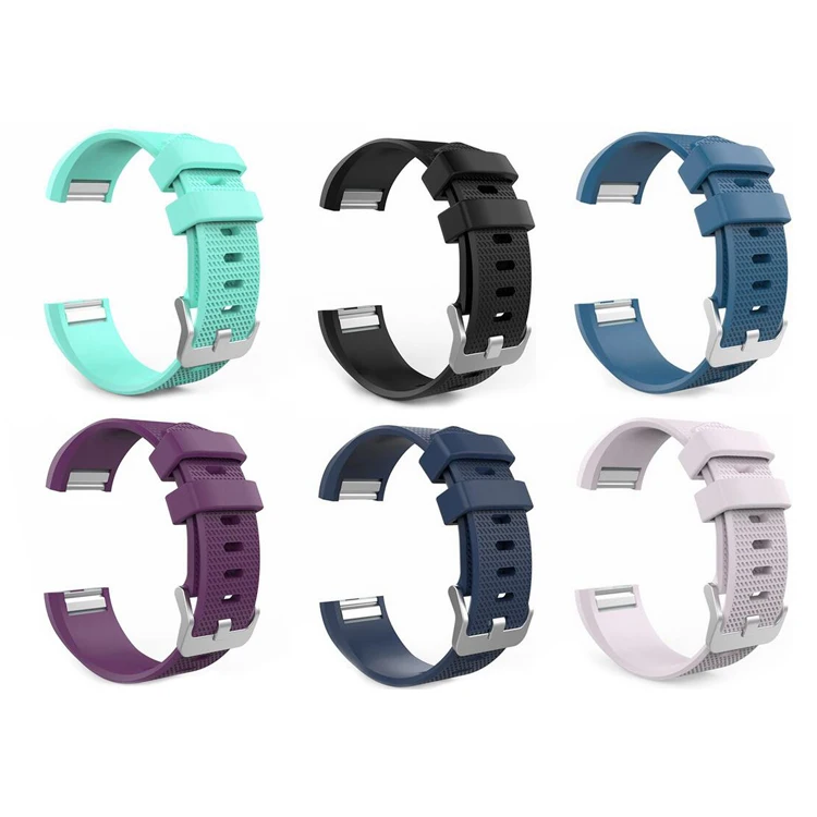 Silicone Band For Fitbit Charge 2 Silicone Watch Band Replacement Strap Bracelet for Women Men