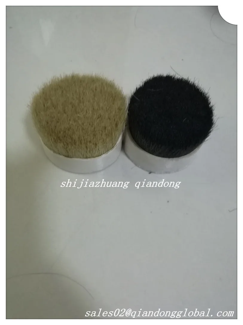 
Made In China Pig Hair Boar Bristles,Double Two Times 44mm Boiled Bristles 90% tops,White Bristle/Black Bristle/Grey Bristle 
