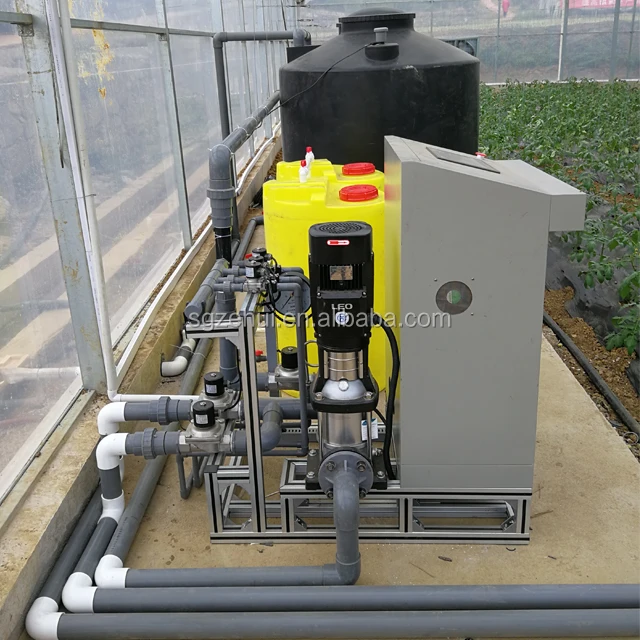 automated greenhouse with intelligent climate control system