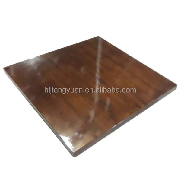 Квадратный обеденный стол из натуральной древесины в американском стиле