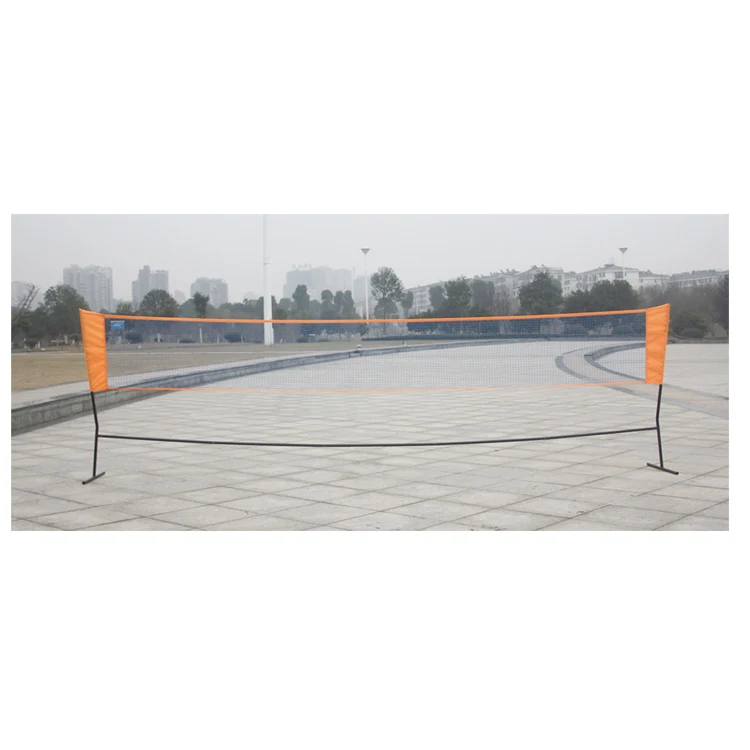 Training badminton net
