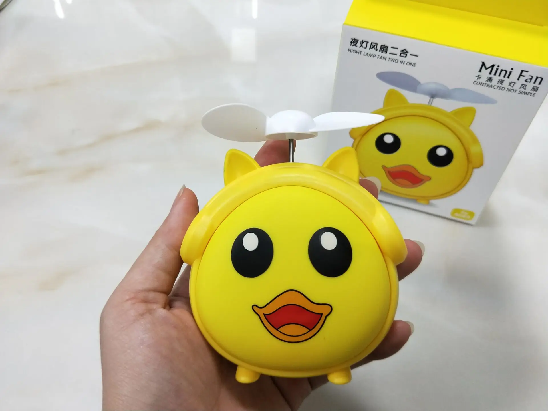 2 в 1 мини вентилятор лампа с USB линия зарядное устройство летние игрушки