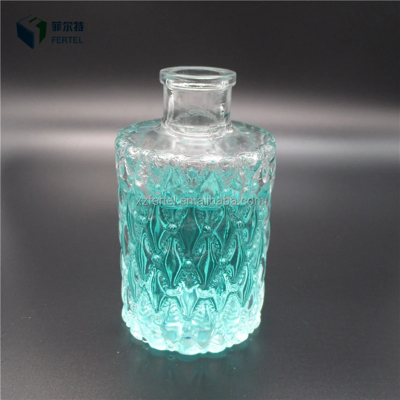 
Empty reed diffuser glass bottle with rattan sticks for aroma oil container 